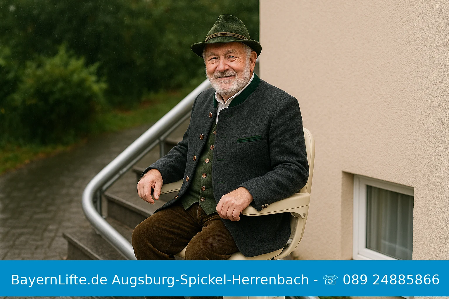 Treppenlift Augsburg-Spickel-Herrenbach