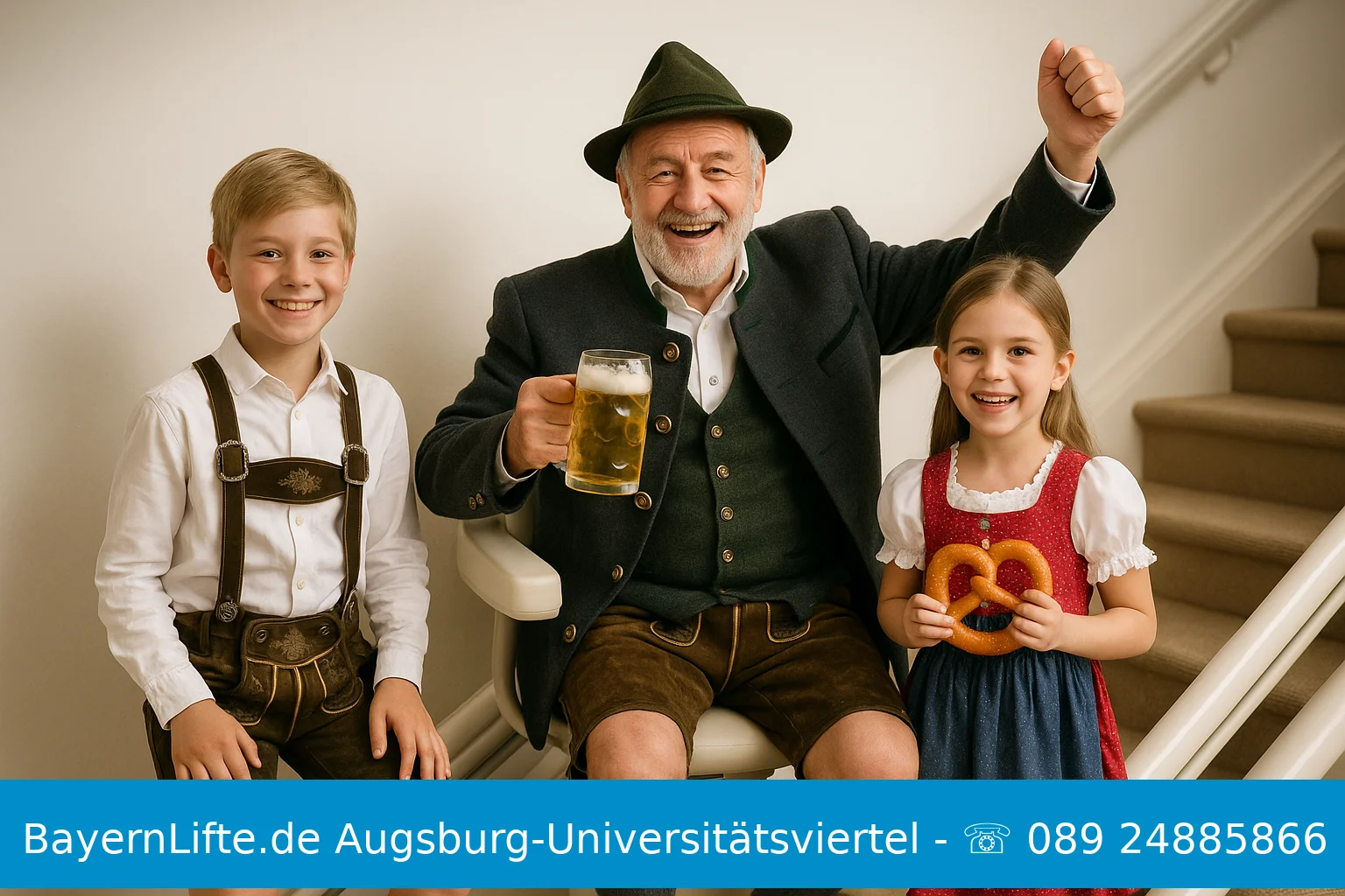 Treppenlift Augsburg-Universitätsviertel
