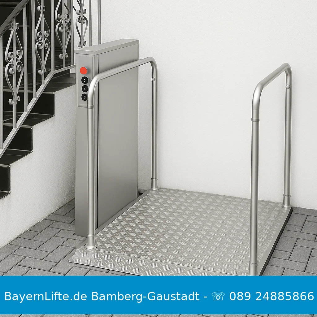 Treppenlift robusto-plateau Bamberg-Gaustadt