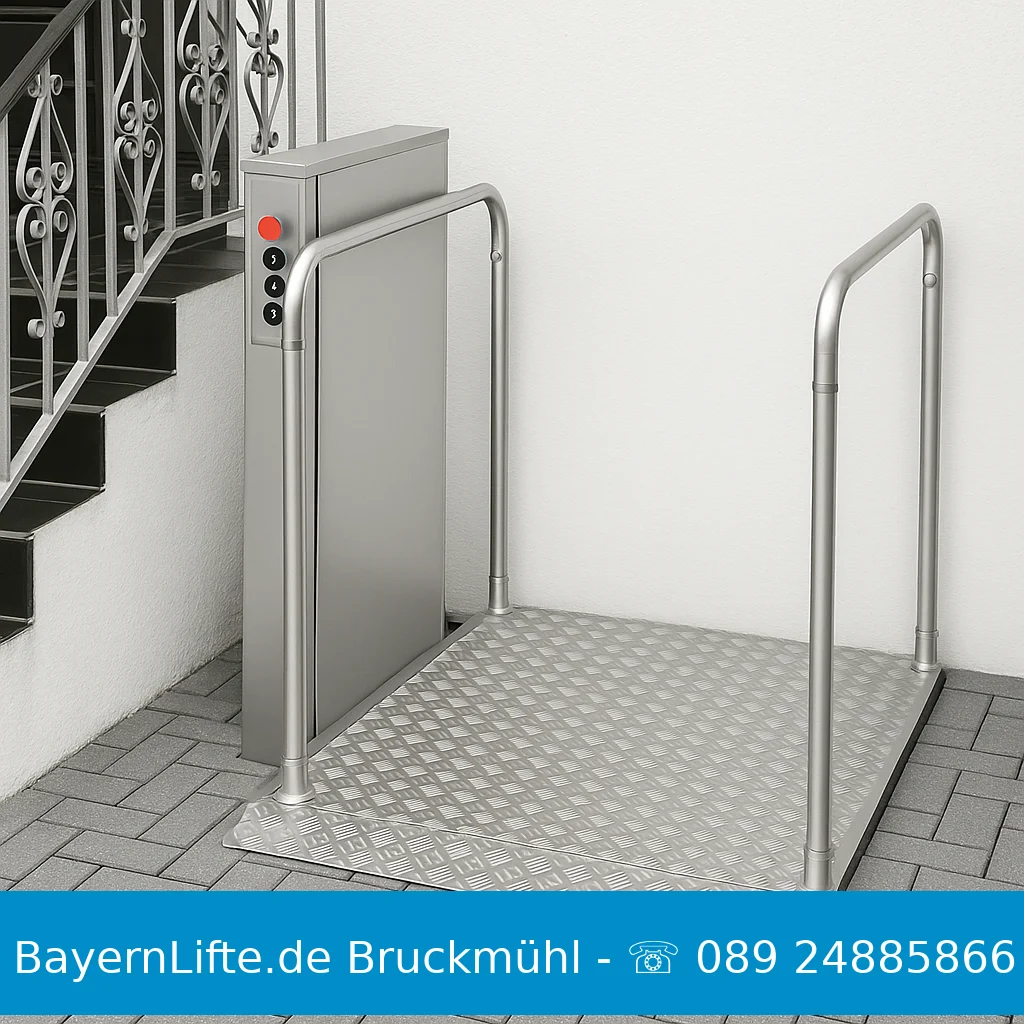 Treppenlift robusto-plateau Bruckmühl