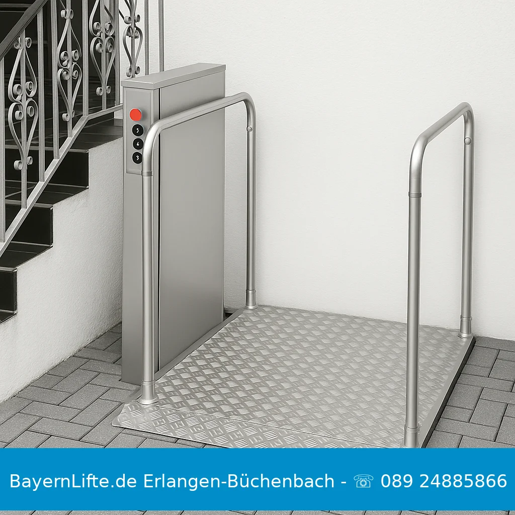 Treppenlift robusto-plateau Erlangen-Büchenbach