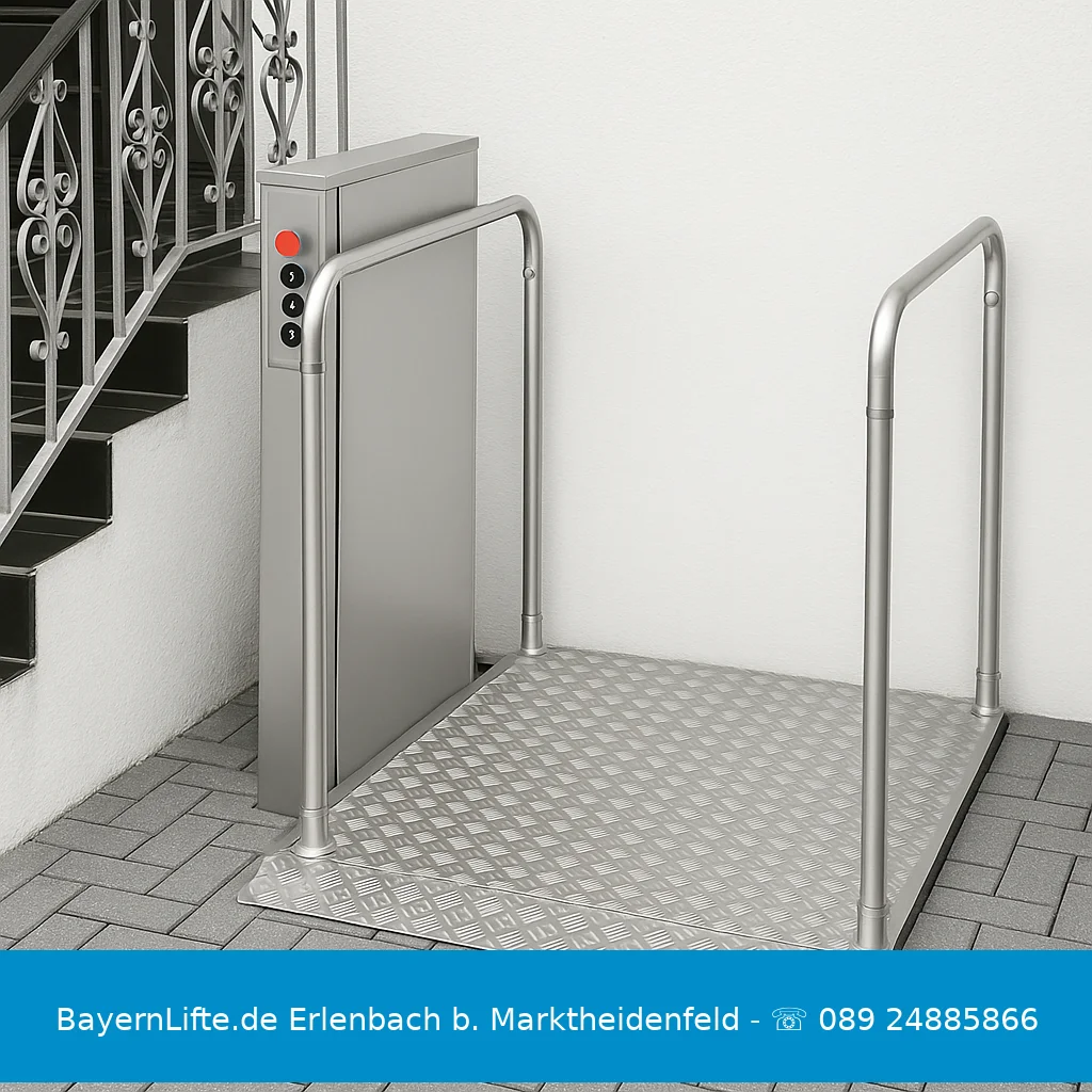 Treppenlift robusto-plateau Erlenbach b. Marktheidenfeld