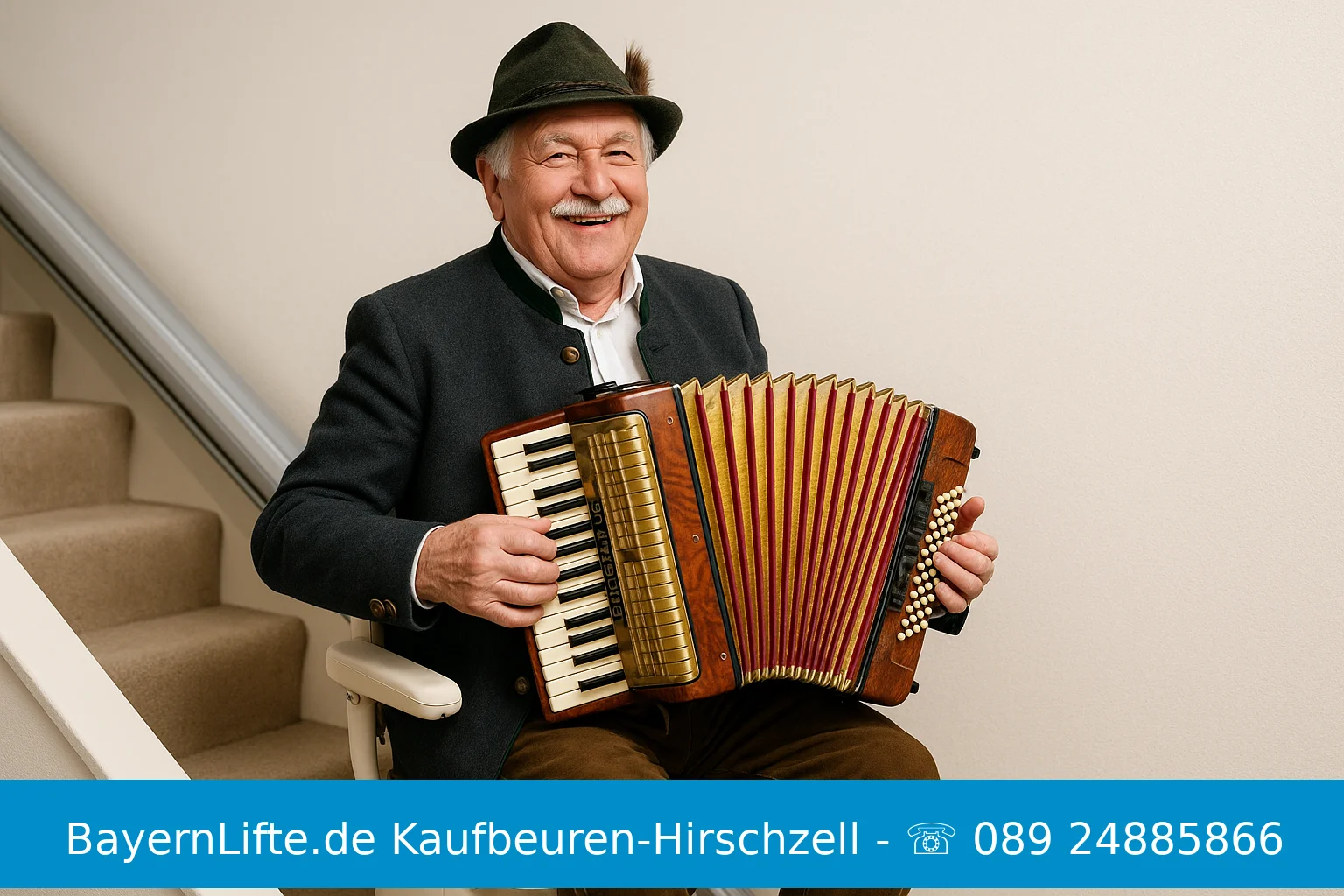 Treppenlift Kaufbeuren-Hirschzell