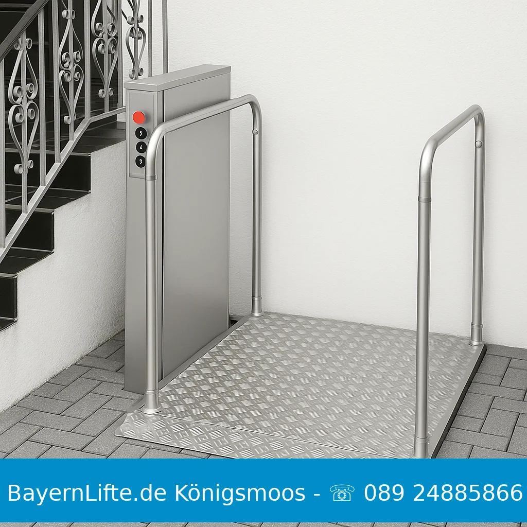 Treppenlift robusto-plateau Königsmoos