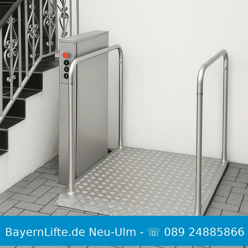 Treppenlift robusto-plateau Neu-Ulm