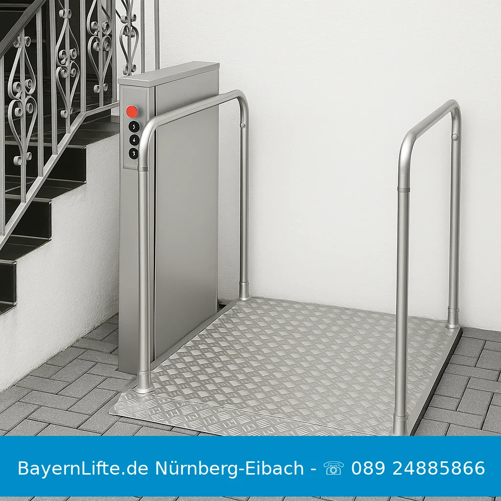 Treppenlift robusto-plateau Nürnberg-Eibach